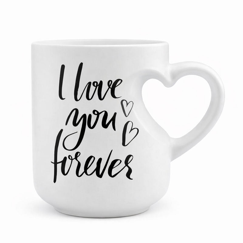 Valentijnsdag Limited Edition💖Hartvormige keramische mok die van kleur verandert