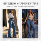 👖Women's High-Waist Stretch Flare Denim Jeans