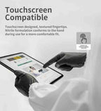 100/50 stuks zwarte nitril wegwerphandschoenen