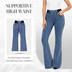 👖Women's High-Waist Stretch Flare Denim Jeans