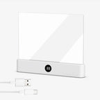 🎁Tijdelijk 50% korting📖💡Draagbaar, oplaadbaar, transparant LED-leeslampje