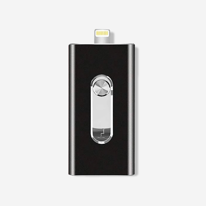 3-in-1 USB-flashdrive Met Grote Capaciteit Voor Zowel Mobiele Telefoons Als Computers