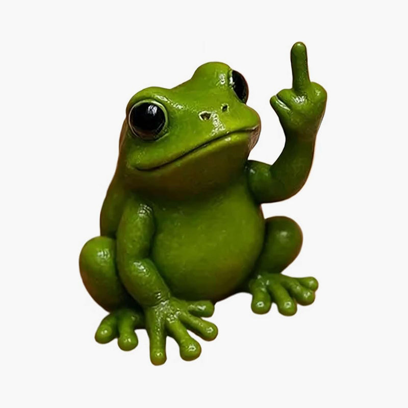 🖕Fun Mini Middle Finger Animal Statues - Unique & Humorous Desk Decor