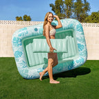 Outdoor Inflatable Floating Bed Pool & Inflatable Swimming Pool