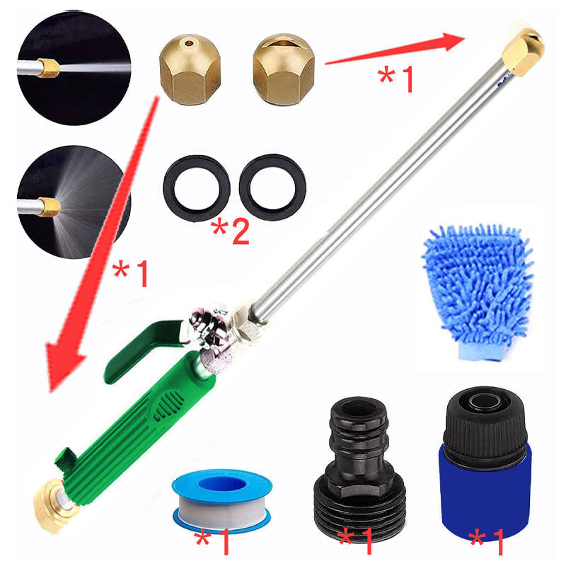 PowerJet Pro™ High Pressure Hose Nozzle for Car Wash & Garden Cleaning 🚗🌿💦