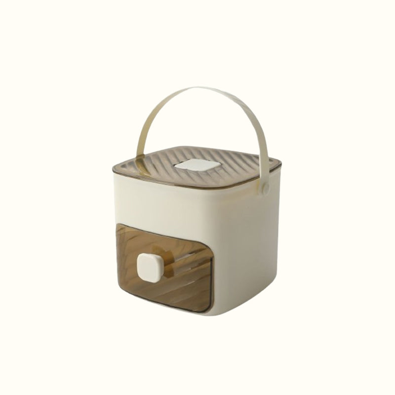 48-Cube Portable Push-Button Large-Capacity Ice Bucket 🧊