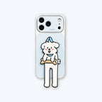Creative Drip Glue Blurred Dog & Cat Phone Case