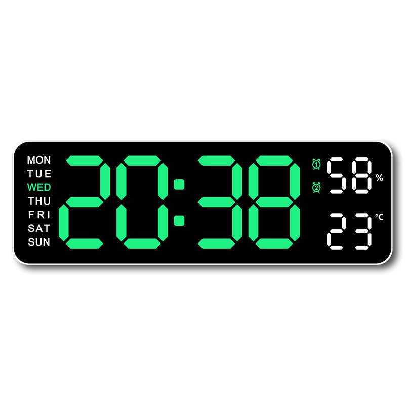 Simple And Multifunctional Frameless Electronic Clock⏲