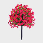 💐Artificial Eucalyptus and Violet Ground-Insert Floral Decoration