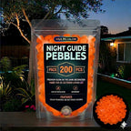 ✨ Colorful Glow in the Dark Garden Stones