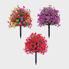 💐Artificial Eucalyptus and Violet Ground-Insert Floral Decoration