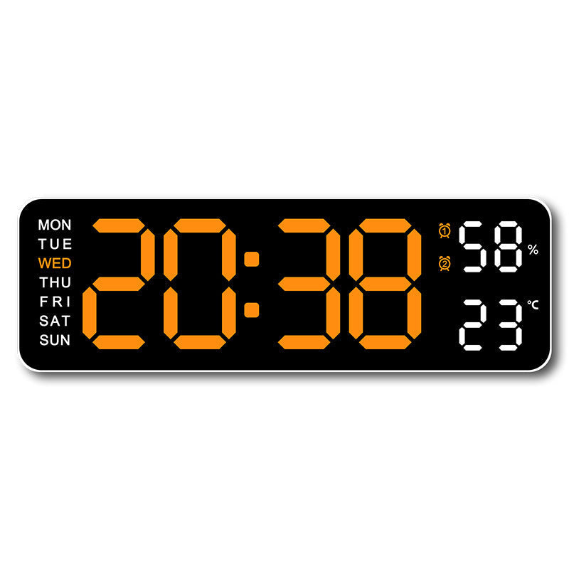 Simple And Multifunctional Frameless Electronic Clock⏲
