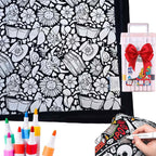 💥Facebook bestverkochte producten🎨✨DIY Handgemaakte kleurrijke creatieve lamswollen deken