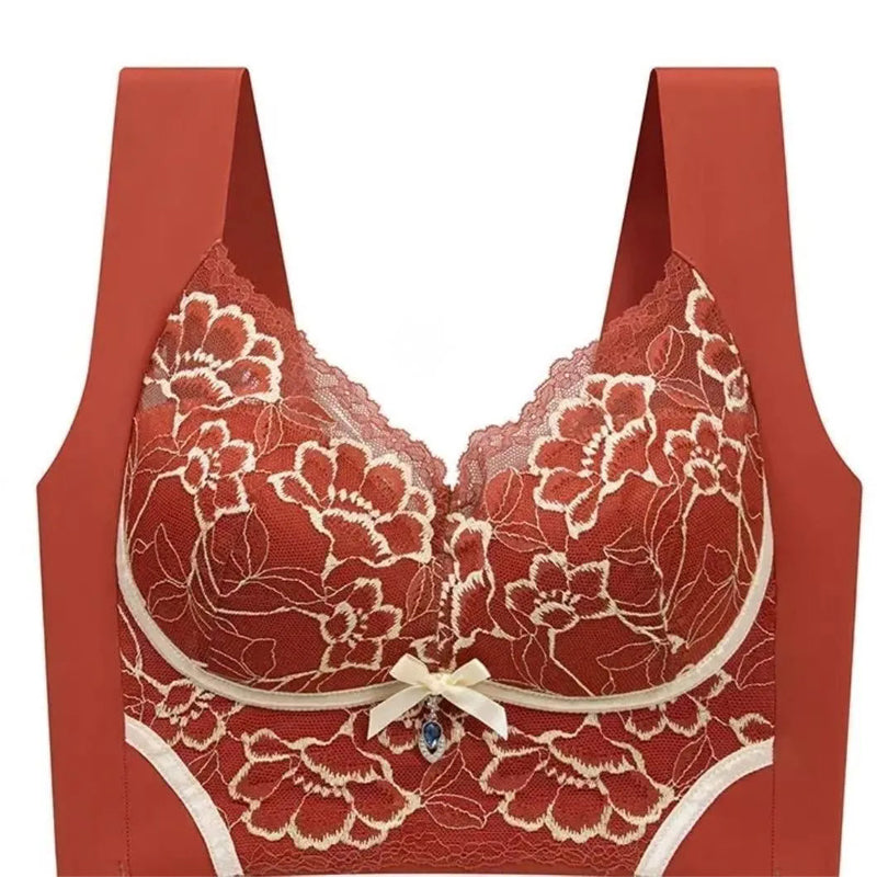 💋Push-up en liftende kanten naadloze bh zonder rugpand in grote maten