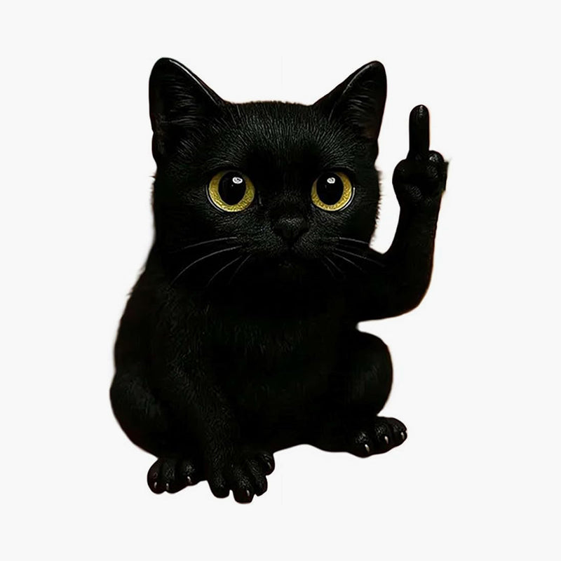 🖕Fun Mini Middle Finger Animal Statues - Unique & Humorous Desk Decor
