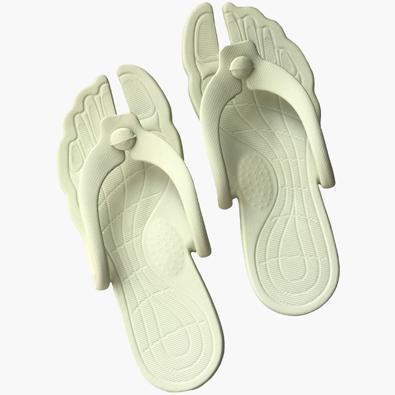🏝Opvouwbare, draagbare, antislip voetmassageslippers