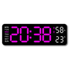 Simple And Multifunctional Frameless Electronic Clock⏲