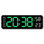 Simple And Multifunctional Frameless Electronic Clock⏲