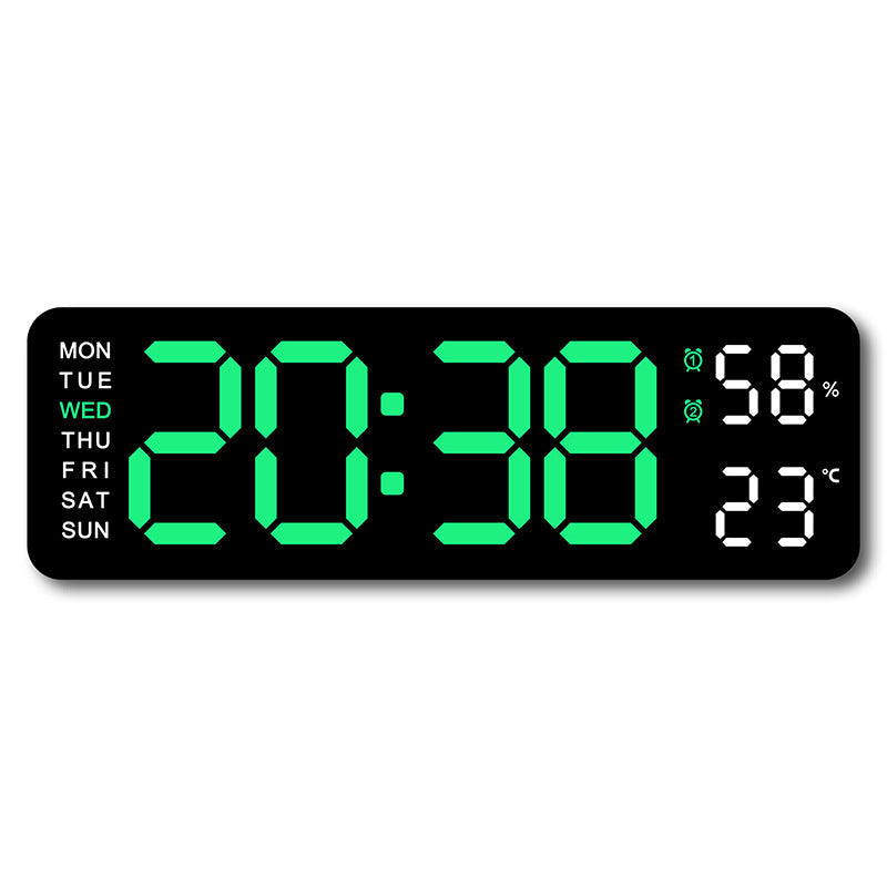 Simple And Multifunctional Frameless Electronic Clock⏲