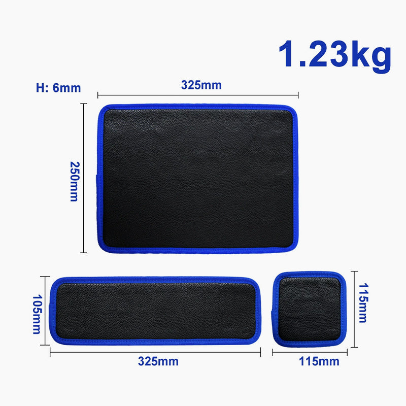 🚗🛠️High-Performance Magnetic Leather Tool Storage Mat