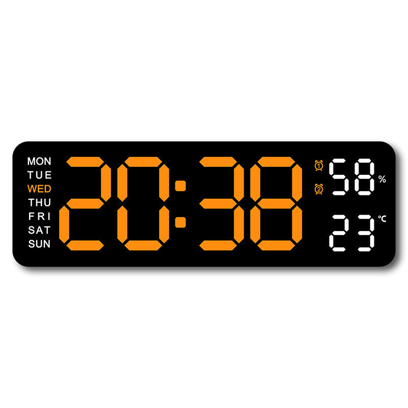 Simple And Multifunctional Frameless Electronic Clock⏲