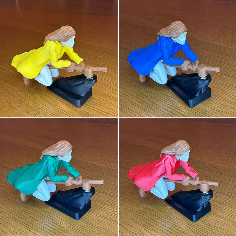 🔥Koop meer, bespaar meer🚗Heks en tovenaar bezemsteel dashboard drift decoratie