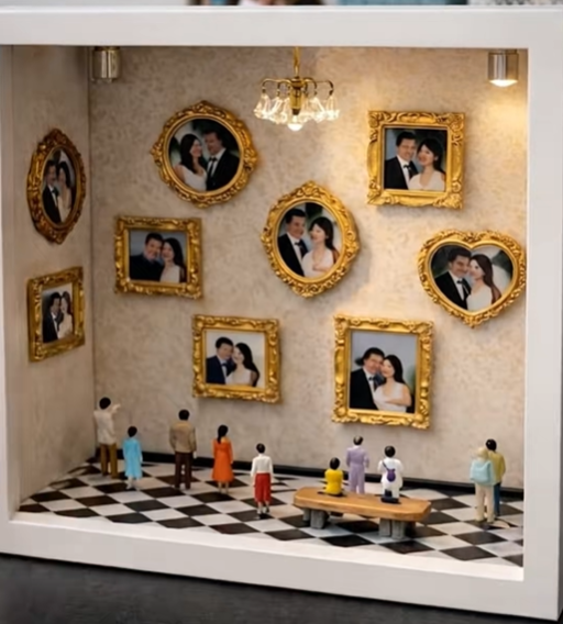💥Binnenkort uitverkocht✨DIY Mini Museum Silhouette Box – Bewaar je unieke herinneringen op een stijlvolle manier