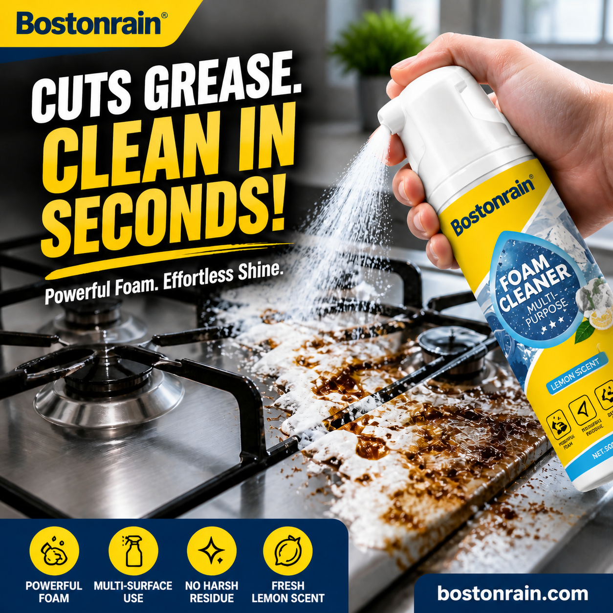 AUTOGO® High-Performance Foam Cleaner
