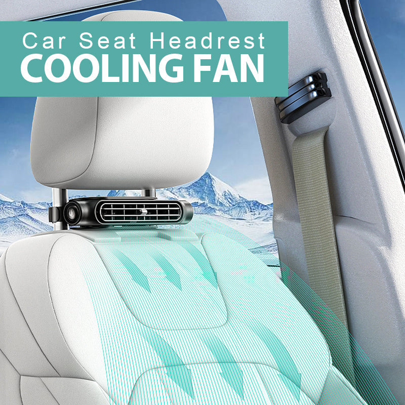 Car Seat Headrest Cooling Fan
