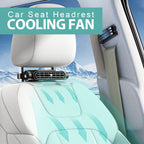Car Seat Headrest Cooling Fan