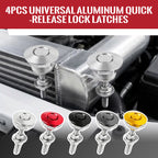 🔒 4Pcs Universal Aluminum Quick-Release Lock Latches - Secure & Easy Access⚡