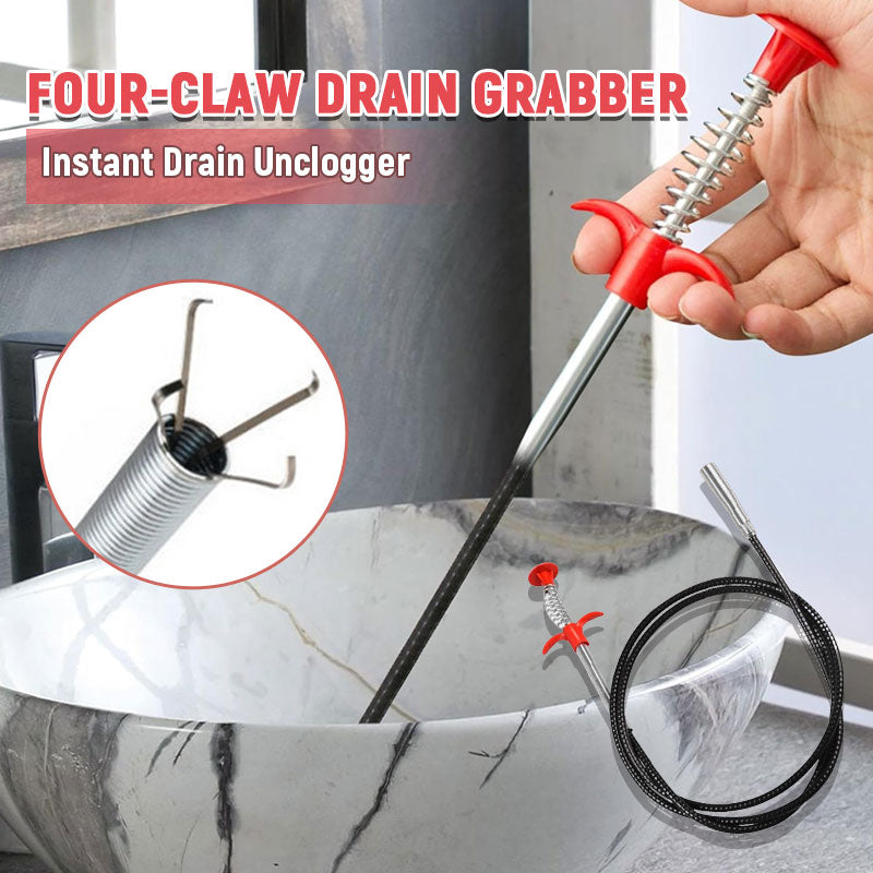 Vier-klauwen Ontstopper – Directe Afvoerontstopper 🛁🚿