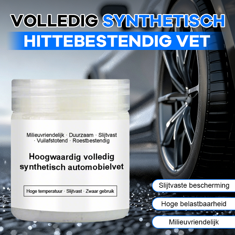 🚗Volledig Synthetisch Hittebestendig Vet
