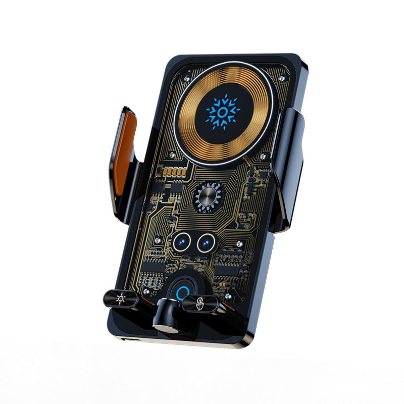 💥Nummer 1 in wekelijkse verkoop✨2-in-1 slimme autotelefoonhouder met draaifunctie en draadloze oplader