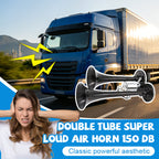 ⏰Tijdelijke aanbieding: 57% korting🚨 Dubbele buis superluide luchthoorn 150 dB 🚛🔊