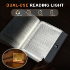 🎁Tijdelijk 50% korting📖💡Draagbaar, oplaadbaar, transparant LED-leeslampje