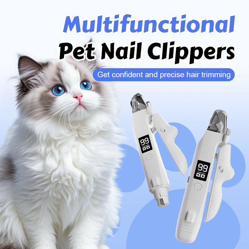 💥Binnenkort uitverkocht🐾 Multifunctionele nagelknipper voor huisdieren - Zichtbare bloedlijn