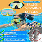 Children's Nose Mask Large Frame Swimming Goggles🏊‍♀️