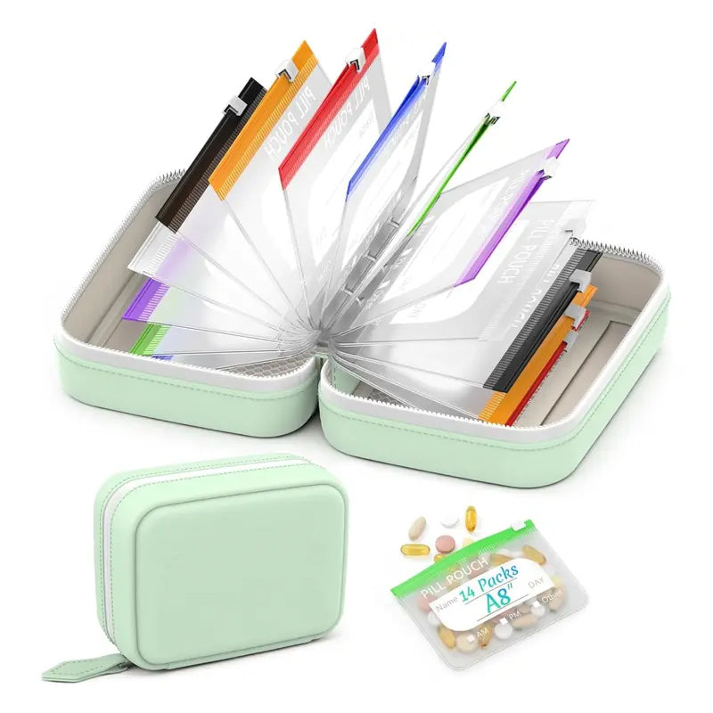 💊Waterproof Pill Organizer Set