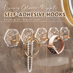 Luxury Glacier Ripple Self-Adhesive Hooks⭐