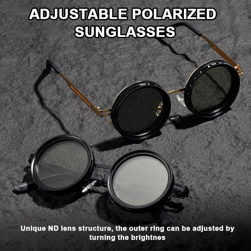 Adjustable polarized sunglasses