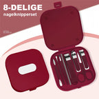 🤚✨Draagbare spatwaterdichte premium manicureset (8-delig)