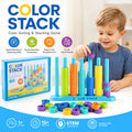 Creative And Fun Color Matching Stacking Puzzle Party Game Toy