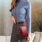 👜RETRO All-Match verticale mobiele telefoontas