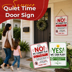 🌞 Summer Quiet Time Door Sign