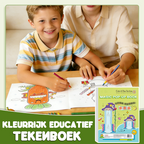 Vandaag 56% korting💥[Magische Vouwtekening] Kleurrijk Educatief Tekenboek