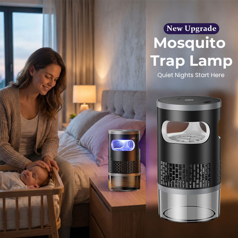🦟 Upgraded 360° Quiet Suction Mosquito Trap Lamp ✨