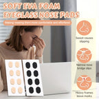 Zachte neuskussentjes van EVA-schuim voor brillen - Voor een comfortabelere en moeiteloze draagervaring! 😊