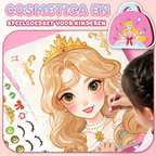 ⏰Aftellen naar het evenement: 3 uur🎨Educatieve doodle-set met kindercosmetica