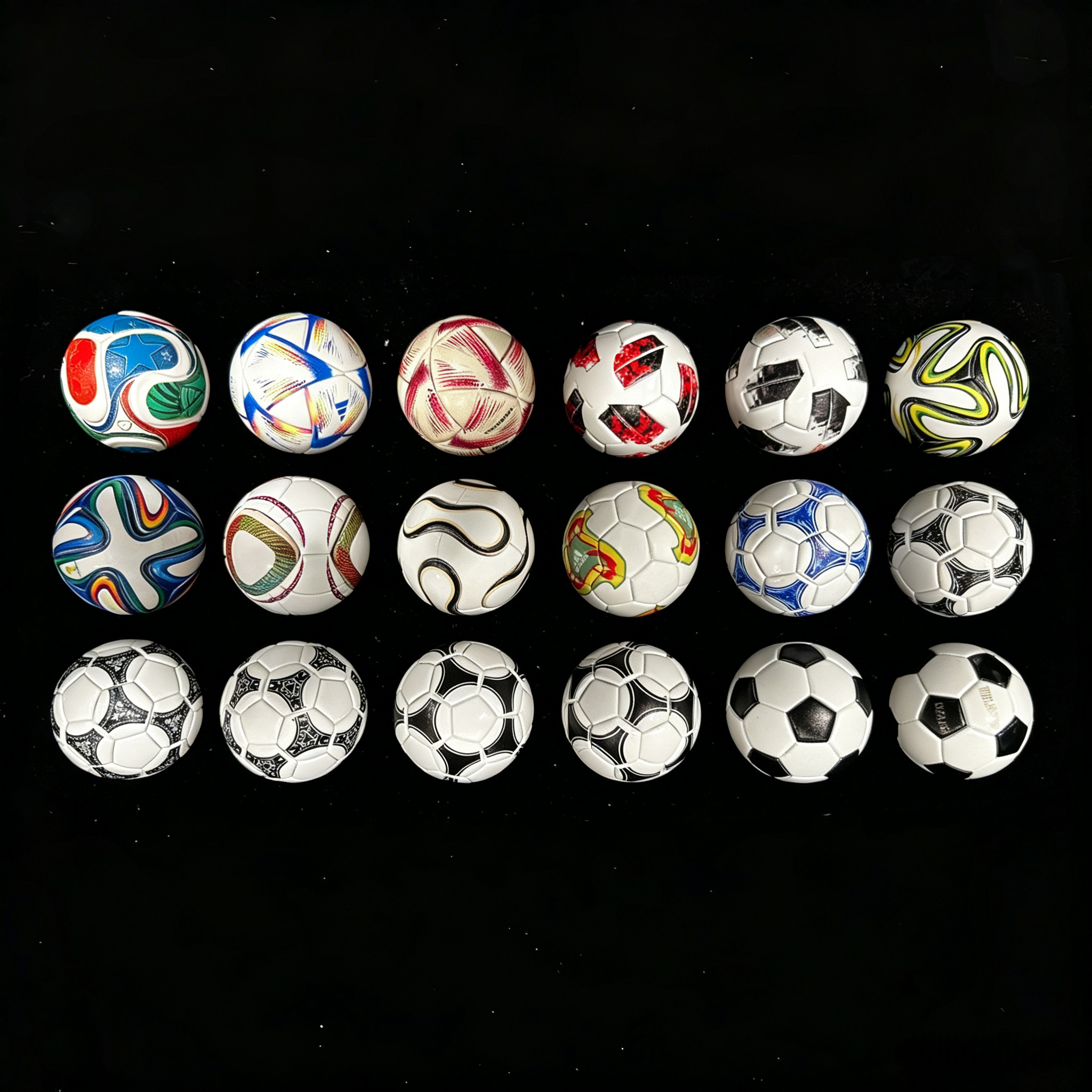 🏆 Handcrafted Mini Soccer Ball Collection (1970–2026) – 2026 World Cup Sale🔥 Up to 50% OFF!